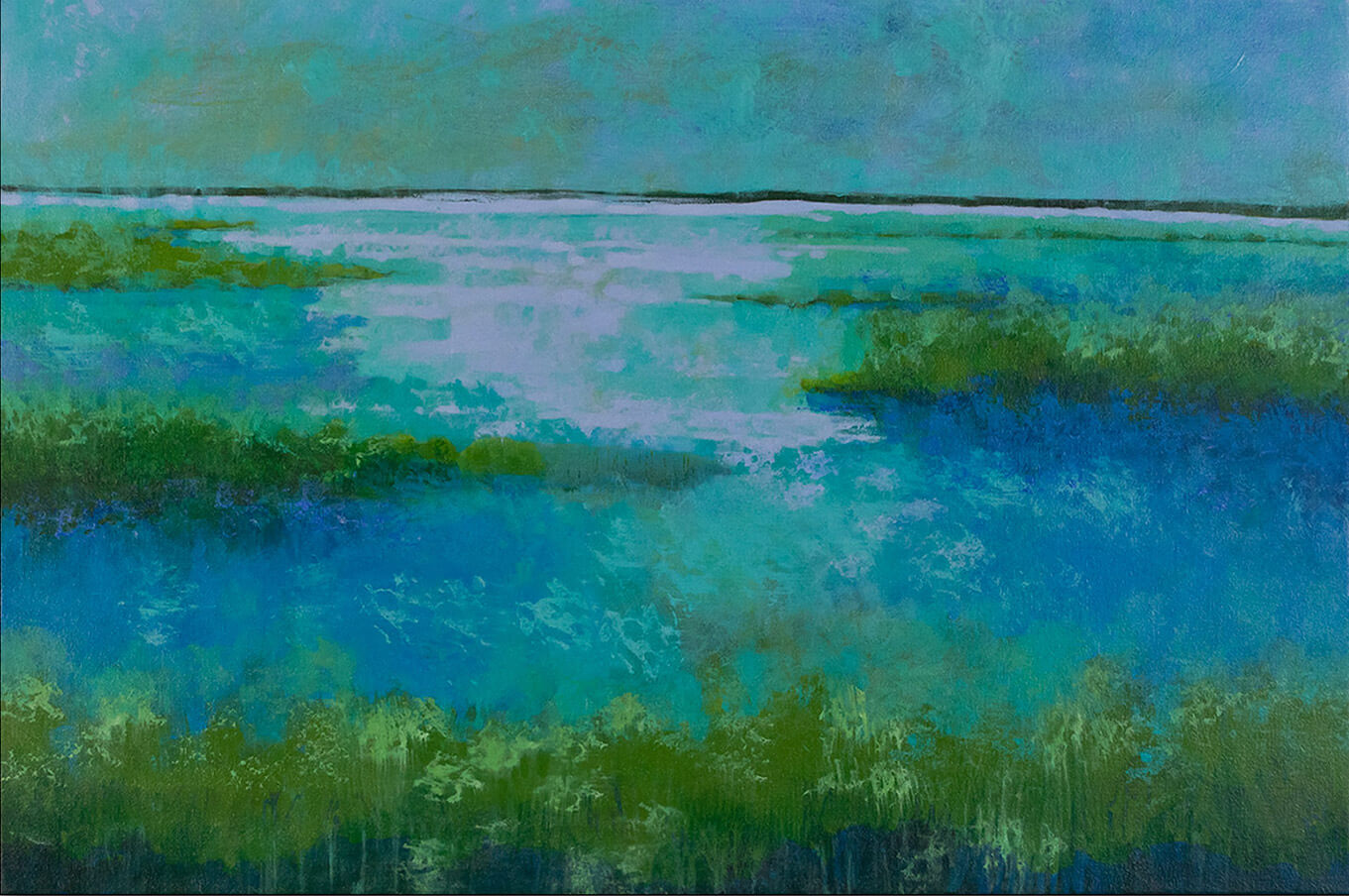 Wetlands - Acrylic on Canvas - 20" x 30" - Sold