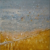 Beach-7- Acrylic on Canvas - 8 in x 8 in - Sold