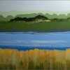 Gatehouse Lake - Acrylic on Canvas - 36&amp;quot; x48&amp;quot; - Sold