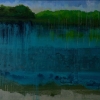 Lake Rains - Acrylic on Canvas - 20&quot; x 30&quot;