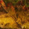 leaf - Oil on Canvas - 8&quot; x 10&quot;