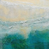 Ocean-8- Acrylic on Canvas - 18 in; x 18 in