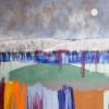Winter Moon - Acrylic on Canvas - 34&quot; x 48&quot;