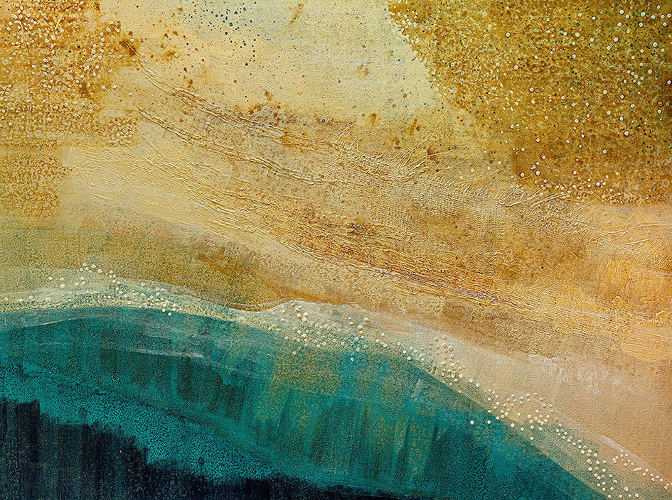Beach 3- Acrylic on Canvas - 36" x 48" NFS