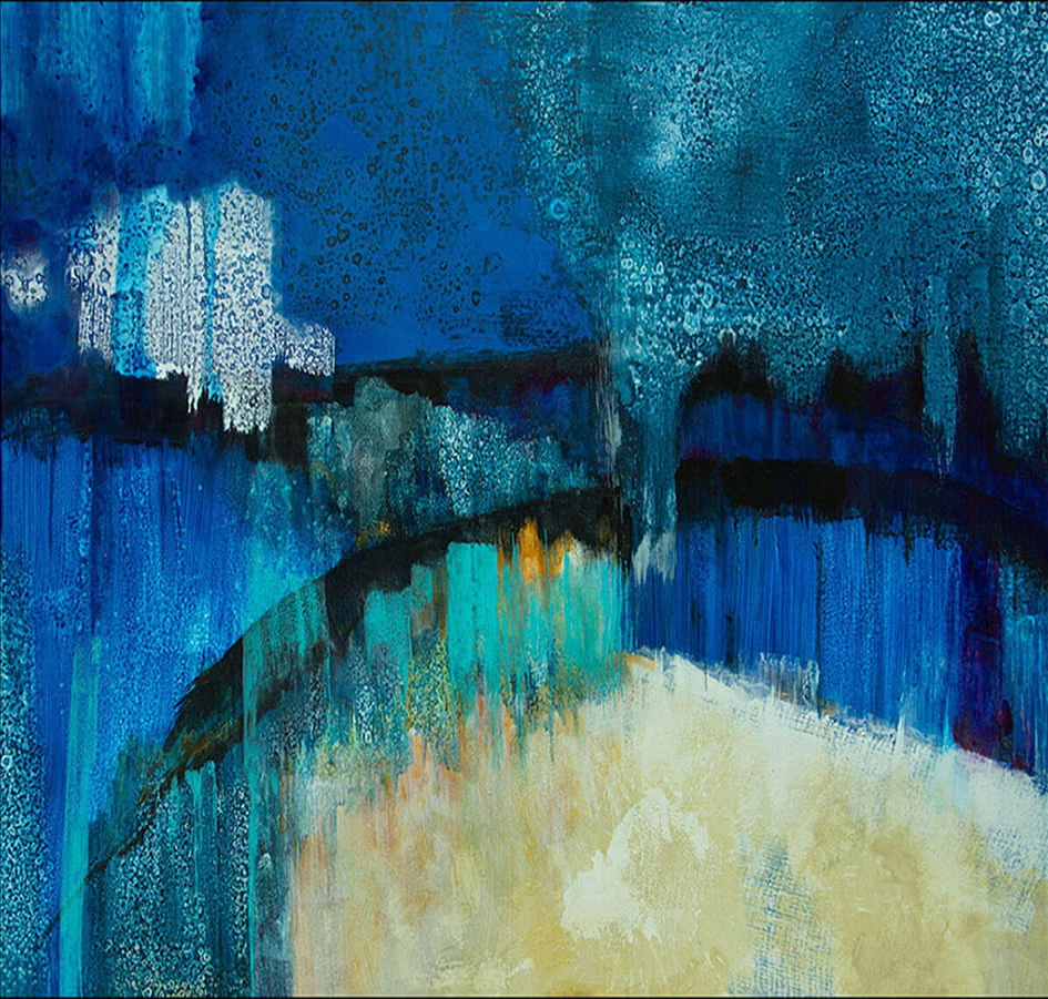 Ocean 5- Acrylic on Canvas - 30" x 40"