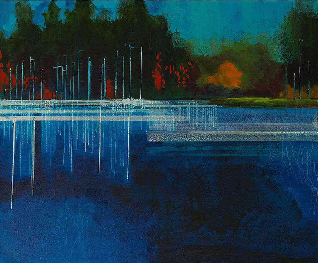 Romania - Acrylic on Canvas - 20" x 24"