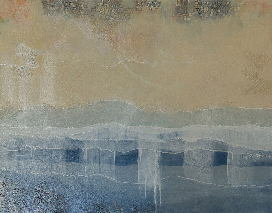 Waves - Acrylic on Canvas - 24" x 30"