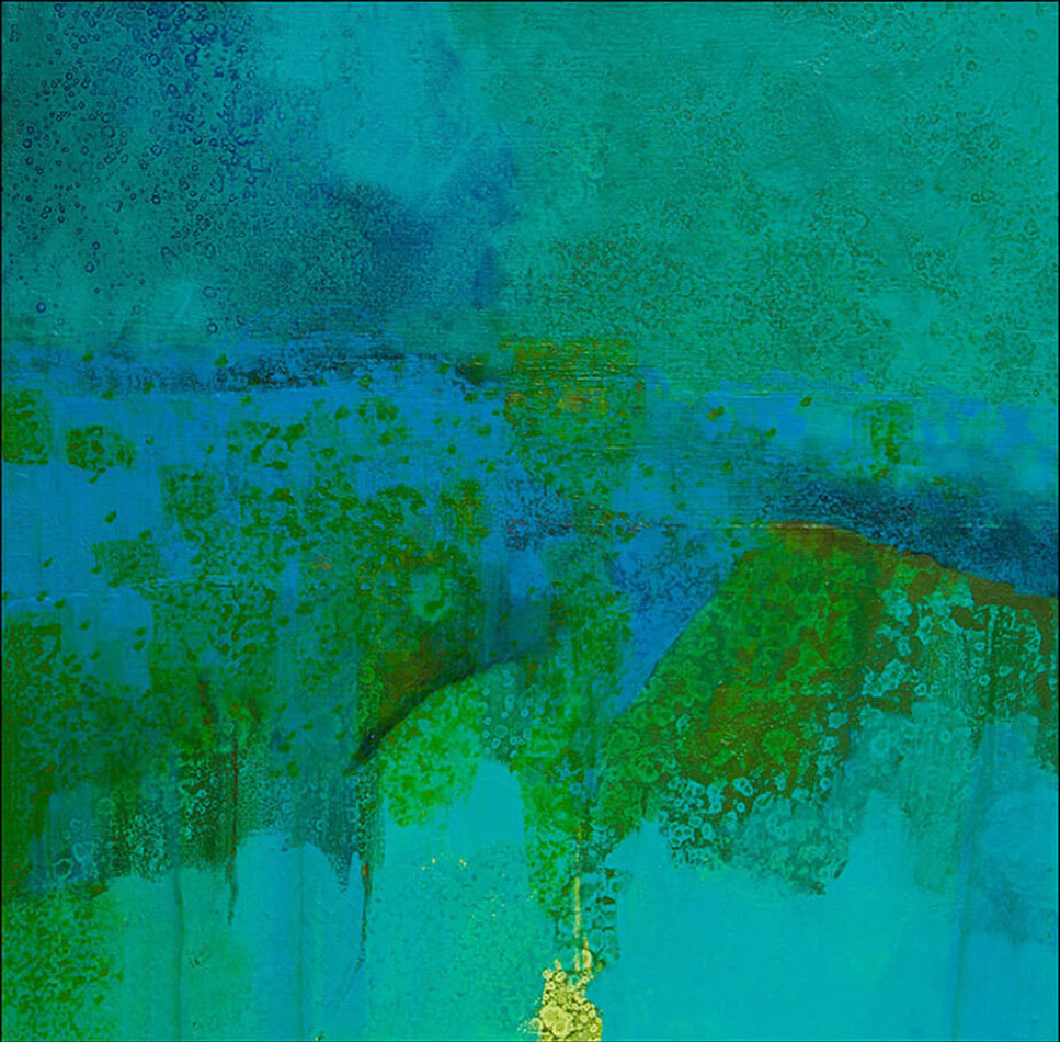 Creek at Morning - Acrylic on Canvas - 20" x 20" - Not for Sale