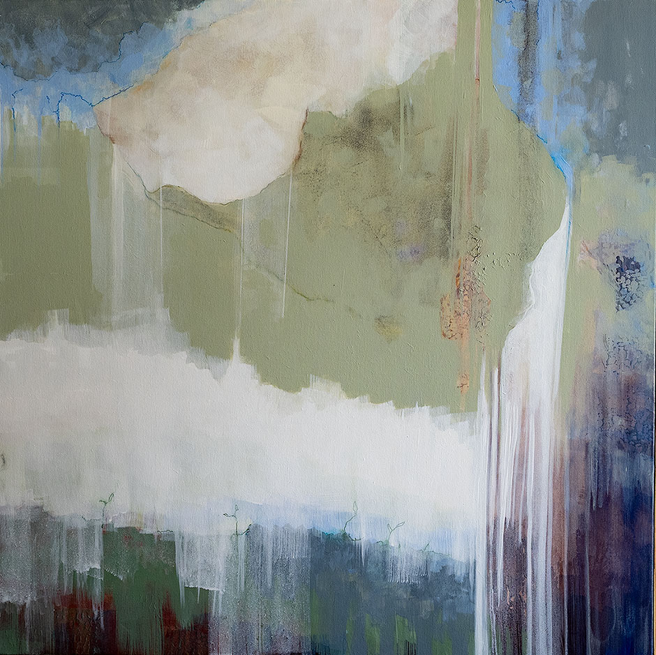 Spring 2 - Acrylic on Canvas - 30" x 30"